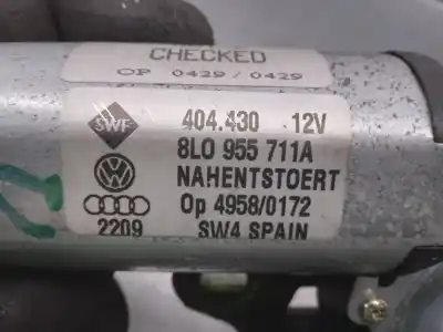 Автозапчасти б/у мотор заднего стеклоочистителя за audi a4 b5 avant (8d5) 2.5 tdi ссылки oem iam 8l0955711a  