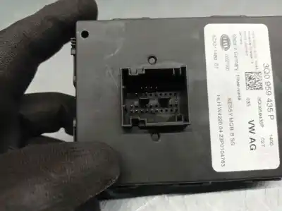 Peça sobressalente para automóvel em segunda mão módulo eletrônico por seat ateca (5fp)  referências oem iam 3q0959435p  5za011460