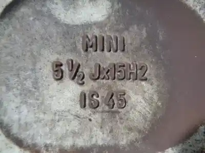 Автозапчастина б/у шина для mini mini (r56) 1.6 16v diesel cat 109 cv / 80 kw посилання на oem iam 6769404 aluminio 5p r1551/2jx15h2is45 Автозапчастина б/у шина для mini mini (r56) 1.6 16v diesel cat 109 cv / 80 kw посилання на oem iam 6769404 aluminio 5p r1551/2jx15h2is45