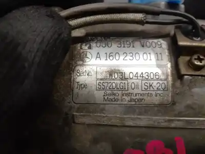 Second-hand car spare part air conditioning compressor for smart cabrio 0.7 turbo cat oem iam references 0003191v009  w03l114829