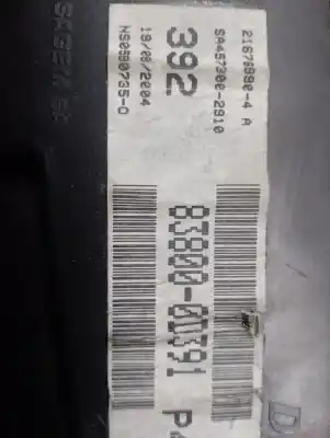 Peça sobressalente para automóvel em segunda mão quadrante por toyota yaris (ncp1/nlp1/scp1) 1.3 expo referências oem iam 838000d391  216769904a