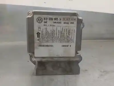 Peça sobressalente para automóvel em segunda mão centralina de airbag por volkswagen golf v plus (1kp) 1.9 referências oem iam 1k0909605n
