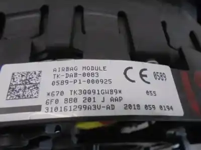 Автозапчасти б/у передняя левая подушка безопасности за seat leon st (5f8) 2.0 tdi ссылки oem iam 6f0880201j  