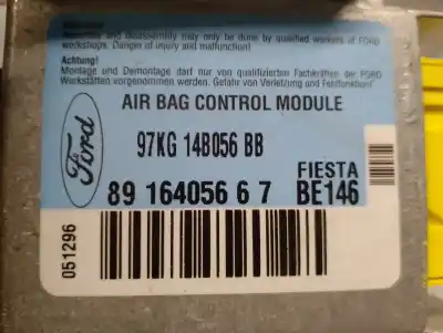 Автозапчасти б/у блок управления подушками безопасности за ford ka (ccq) 1.3 cat ссылки oem iam 97kg14b056bb  8916405667
