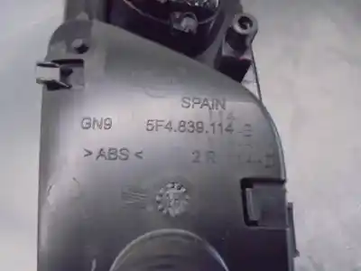 Автозапчастина б/у внутрішня задня права ручка для seat leon st (5f8) 2.0 tdi посилання на oem iam 5f4839114a  5f4839114b