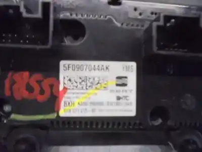 Автозапчастина б/у клімат-контроль для seat leon st (5f8) 2.0 tdi посилання на oem iam 5f0907044ak  