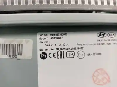 Peça sobressalente para automóvel em segunda mão display gps / multimídia por kia xceed 1.0 tgdi cat referências oem iam 96160j7300  96160j7300wk