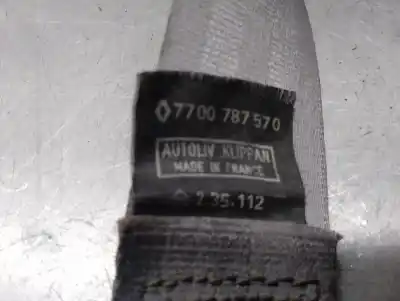 Автозапчасти б/у задний левый ремень безопасности за renault 19 1.8 f3p ссылки oem iam 7700787570  