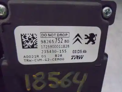Автозапчастина б/у електронний модуль для citroen c3 / c3 origin iii (sx) 1.2 vti 82 посилання на oem iam 9826575280  235430155