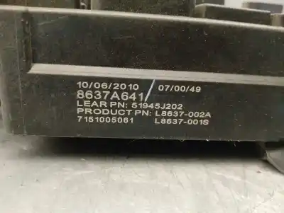Автозапчасти б/у блок реле/предохранителей за mitsubishi asx (ga0w) 1.8 di-d cat ссылки oem iam 8637a641  7151005061