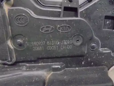 Автозапчастина б/у замок передніх дверей лівий для kia xceed 1.0 tgdi cat посилання на oem iam 81310j7010  