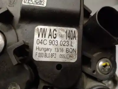 Автозапчастина б/у генератор для skoda fabia iii (nj3) 1.2 tsi посилання на oem iam 04c903023l  f000bl08f2