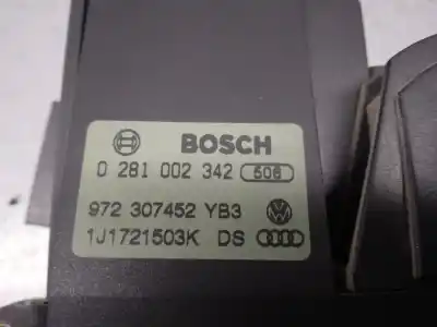 Peça sobressalente para automóvel em segunda mão potenciômetro por audi a3 (8l) 1.9 tdi referências oem iam 1j1721503kds  0281002342