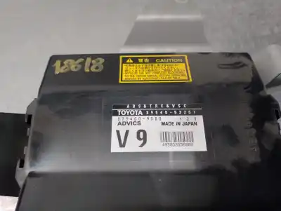 Peça sobressalente para automóvel em segunda mão boitier de commande de abs por lexus is 200 (ds2/is2) d-cat referências oem iam 8954053251  0794009580