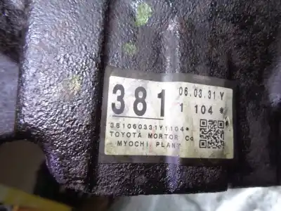 Автозапчастина б/у задній диференціал для lexus is 200 (ds2/is2) d-cat посилання на oem iam 381060331y1104 3.266 4111030a90