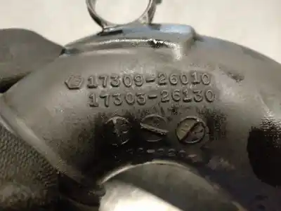 Автозапчастина б/у труба для lexus is 200 (ds2/is2) d-cat посилання на oem iam 1730926010  1730326130