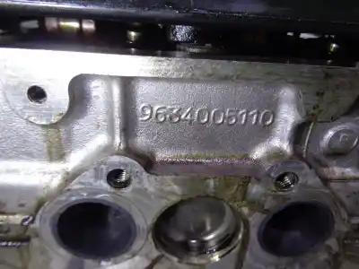 Pièce détachée automobile d'occasion culasse du moteur pour peugeot 207/207+ (wa_, wc_) 1.4 références oem iam 9634005110  0200ac