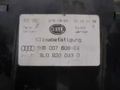 Автозапчасти б/у климат-контроль за audi a3 (8l) 1.9 tdi ссылки oem iam 8l0820043d  5hb00760804
