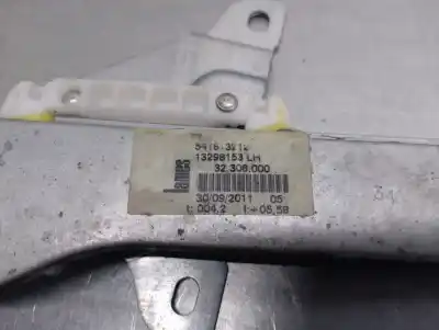 Second-hand car spare part driver left window regulator for opel corsa d 1.3 16v cdti oem iam references 13298153  