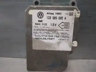 Second-hand car spare part airbag control unit for seat toledo ii (1m2) 2.3 v5 20v oem iam references 1c0909605a