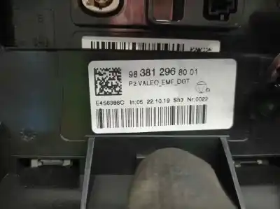 Автозапчасти б/у многофункциональный дисплей за peugeot 208 ii (ub_, up_, uw_, uj_) 1.2 puretech 100 ссылки oem iam 9838129680  e456386c