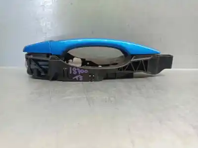 Автозапчастина б/у завнішня ручка задня ліва для peugeot 208 ii (ub_, up_, uw_, uj_) 1.2 puretech 100 посилання на oem iam 9802977380  