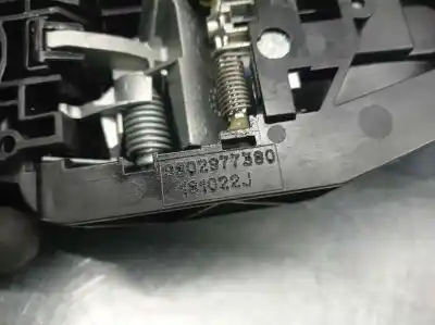 Автозапчастина б/у завнішня ручка задня ліва для peugeot 208 ii (ub_, up_, uw_, uj_) 1.2 puretech 100 посилання на oem iam 9802977380  