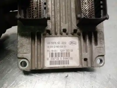 Pièce détachée automobile d'occasion calculateur moteur ecu pour ford ka (ru8) 1.2 références oem iam iaw5sf8k2d032  iaw5sf8k2