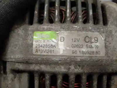 Автозапчастина б/у генератор для fiat scudo (222) 1.9 td / 2.0 jtd el furg. посилання на oem iam 9618952880  2542358a
