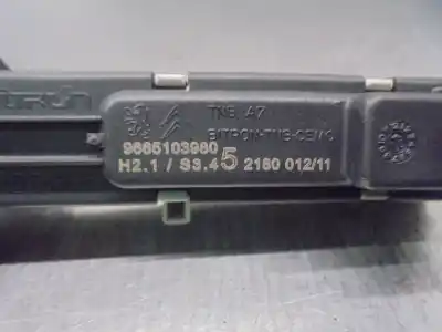 Pezzo di ricambio per auto di seconda mano display multifunzione per peugeot 207/207+ (wa_, wc_) 1.4 riferimenti oem iam 9665103980  