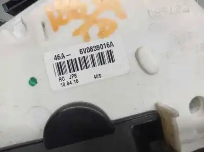 Автозапчастина б/у замок заднього правого дверя для skoda fabia iii (nj3) 1.2 tsi посилання на oem iam 6v0839015a  