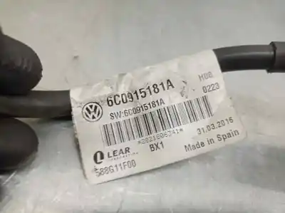 Автозапчастина б/у електронний модуль для skoda fabia iii (nj3) 1.2 tsi посилання на oem iam 6c0915184a  