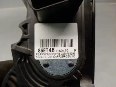 Second-hand car spare part potentiometer for citroen jumpy combi 1.6 blue-hdi fap oem iam references 9806607380  