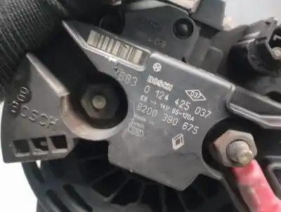 Peça sobressalente para automóvel em segunda mão alternador por renault clio iii 1.5 dci diesel referências oem iam 8200390675  0124425037
