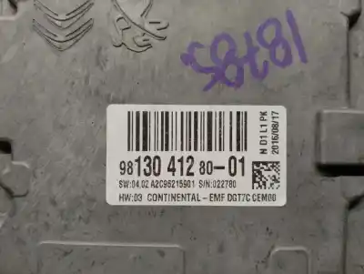 Second-hand car spare part multifunction display for citroen jumpy combi 1.6 blue-hdi fap oem iam references 9813041280  