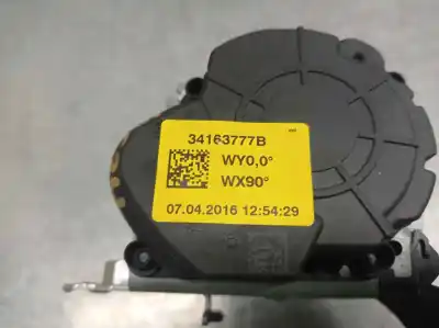 Автозапчастина б/у задній лівий ремін безпеки для skoda fabia iii (nj3) 1.2 tsi посилання на oem iam 6v0857447  