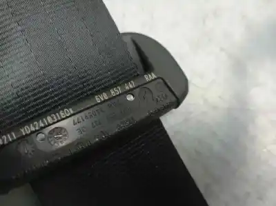 Автозапчастина б/у задній лівий ремін безпеки для skoda fabia iii (nj3) 1.2 tsi посилання на oem iam 6v0857447  