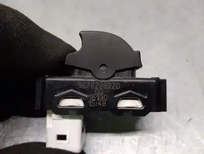 Second-hand car spare part right front power window switch for citroen jumpy combi 1.6 blue-hdi fap oem iam references 96762292zd  