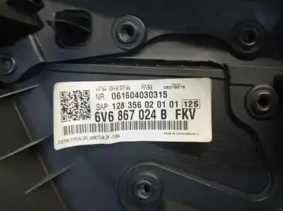 Автозапчасти б/у обивка задней правой двери за skoda fabia iii (nj3) 1.2 tsi ссылки oem iam 6v1867024k  