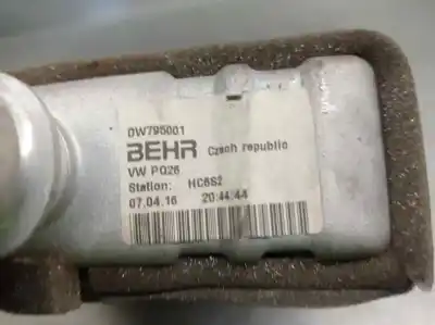 Автозапчастина б/у радіатор опалення / кондиціонації для skoda fabia iii (nj3) 1.2 tsi посилання на oem iam 6c0819031  dw795001