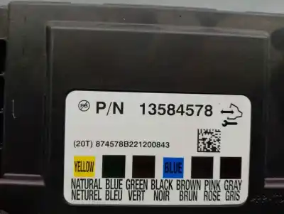 Gebrauchtes Autoersatzteil elektronisches modul zum opel astra j (p10) 1.7 cdti (68) oem-iam-referenzen 13584578  