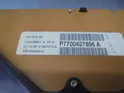 Автозапчастина б/у панель інструментів для renault scenic (ja..) 1.9 dti diesel cat посилання на oem iam 7700427896  p7700427896a
