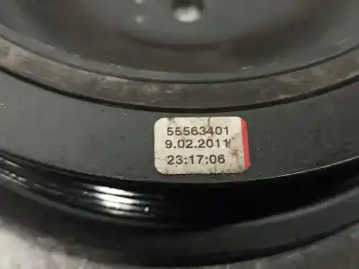 Автозапчастина б/у шків колінчастого вала для opel insignia a (g09) 2.0 cdti (68) посилання на oem iam 55563401  