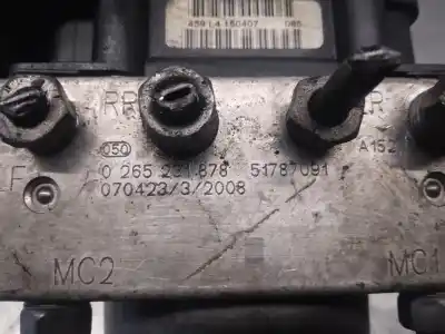 Pezzo di ricambio per auto di seconda mano abs per fiat punto (evo) (199) 1.3 16v jtd cat riferimenti oem iam 51787091  