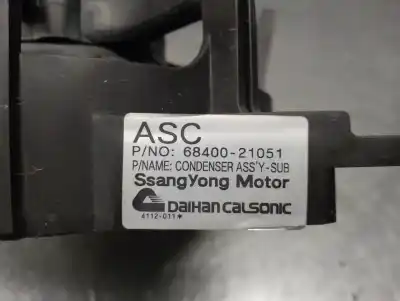 Автозапчасти б/у электрический вентилятор за ssangyong rodius i 2.7 xdi ссылки oem iam 6840021051  