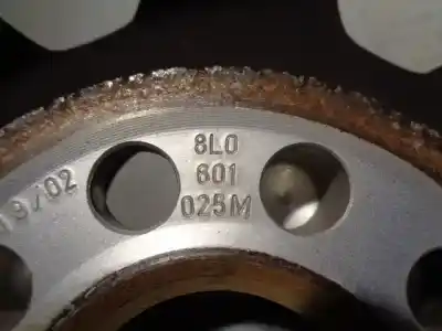 Автозапчастина б/у шина для audi a3 (8l) 1.6 ambiente посилання на oem iam 8l0601025m aluminio 7p r156jx15h2et38