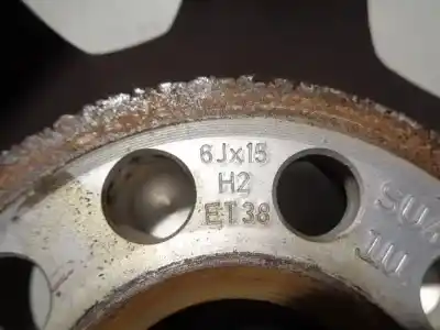 Автозапчастина б/у шина для audi a3 (8l) 1.6 ambiente посилання на oem iam 8l0601025m aluminio 7p r156jx15h2et38