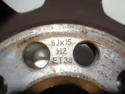 Автозапчастина б/у шина для audi a3 (8l) 1.6 ambiente посилання на oem iam 8l0601025m aluminio 7p r156jx15h2et38