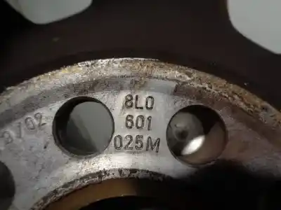 Автозапчастина б/у шина для audi a3 (8l) 1.6 ambiente посилання на oem iam 8l0601025m aluminio 7p r156jx15h2et38