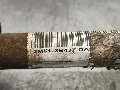 Автозапчастина б/у передня ліва трансмісія для ford c-max (cb3) 1.6 tdci cat посилання на oem iam 3m513b437daf  